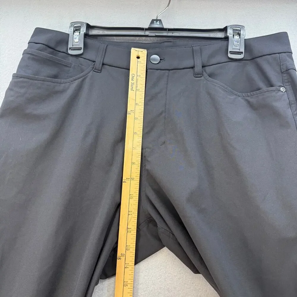 Lululemon Men's Pants 34 Black Athleisure Business Casual Preppy LMS5AXSS